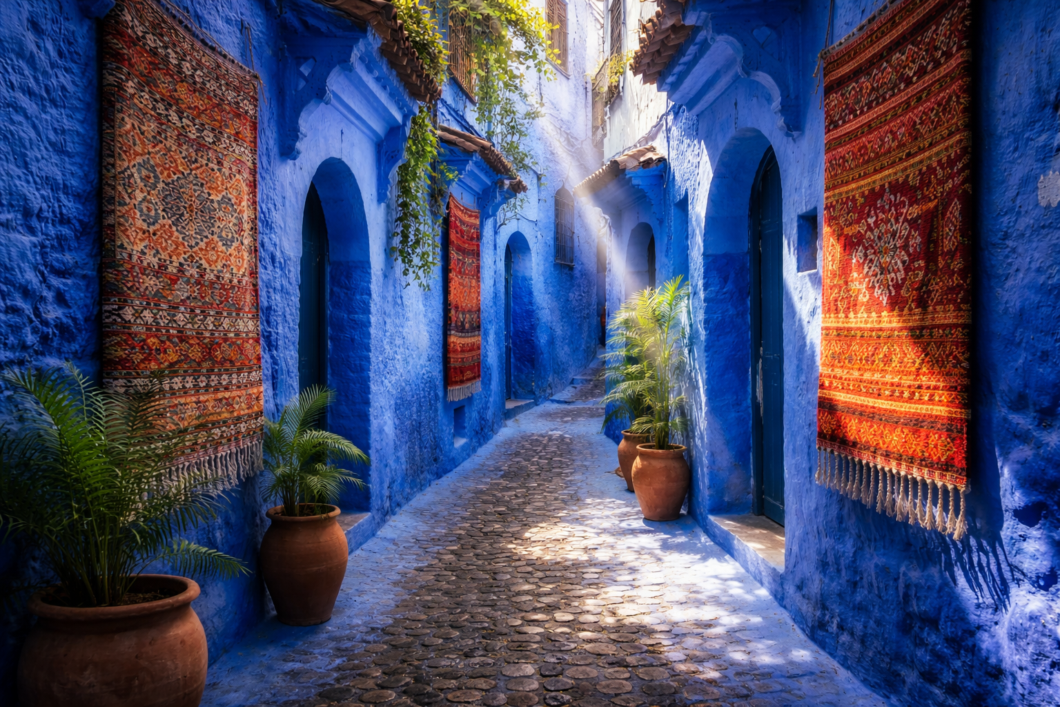 Navigating the Chefchaouen Medina: A Walking Route